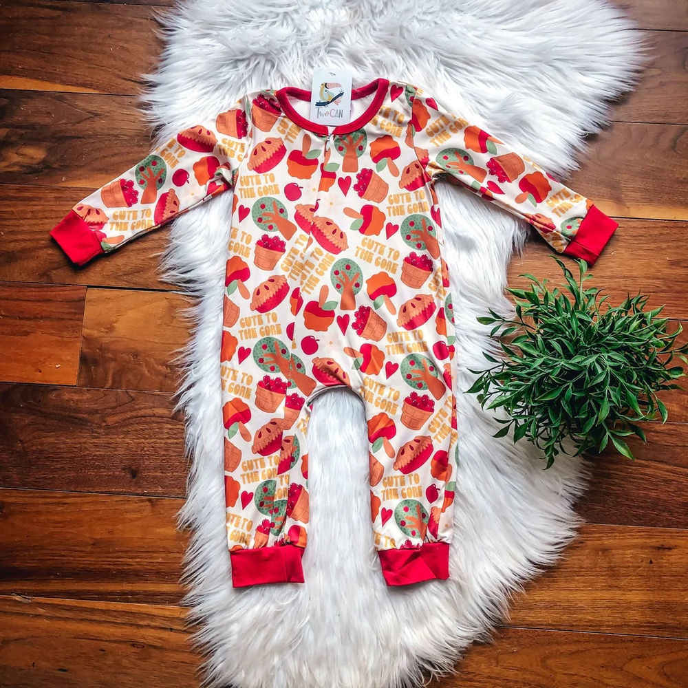 Wellington Designs Cute to the Core Infant Romper, Sz 2T
